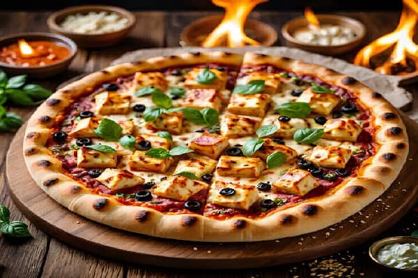 Paneer pizza
