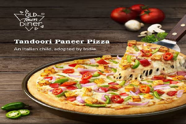 paneer Tandoori pizza
