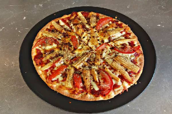 baby corn pizza