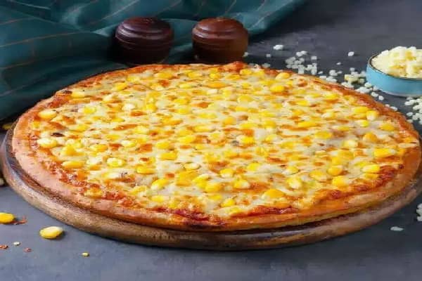 sweet corn pizza