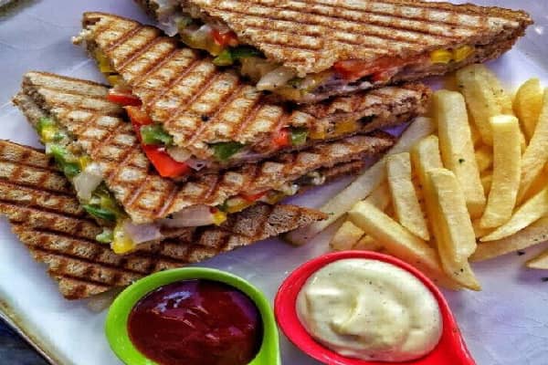 Veg cheese Grill sandwich