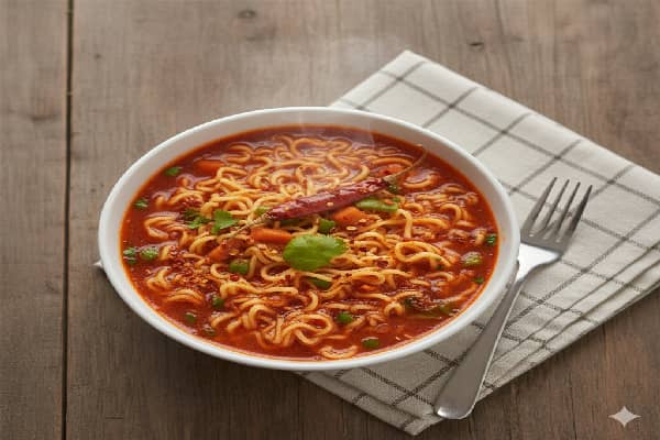 Spicy Veg Maggi
