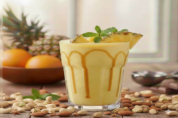 Pineapple Shake with Dry Fruits