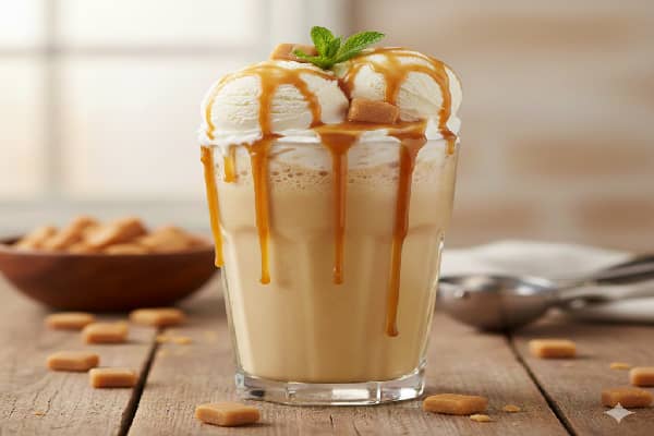 Butterscotch Shake with Icecream