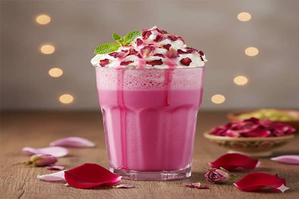 Gulkandh with Icecream