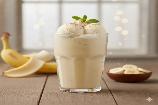 Banana Shake with Icecream