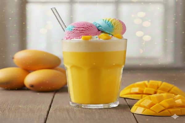 Mango Shake with Icecream