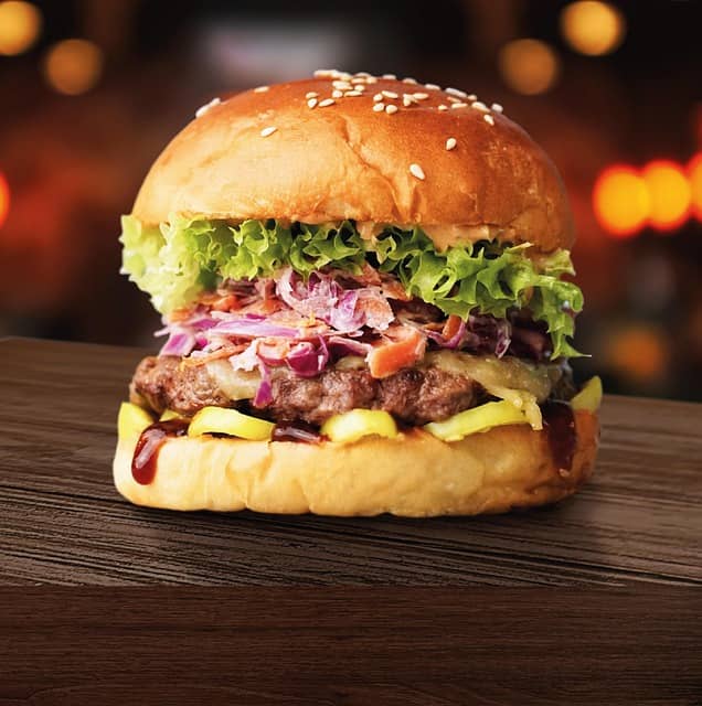 veg cheese burger