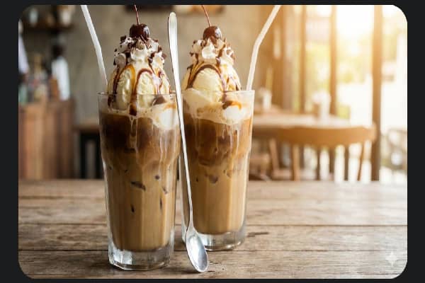 Cold Coffee with Icecream